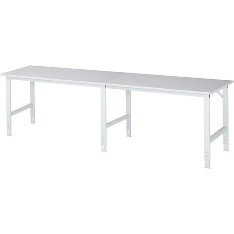Rau Arbeitstisch Tom höhenverstellbar, B3000xT800xH760-1080mm, M-Platte-22mm