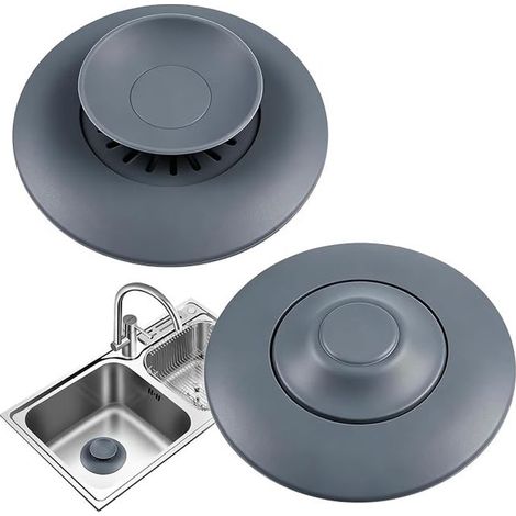 Bouchon Baignoire Silicone, 10,8 x 2cm (1/5)