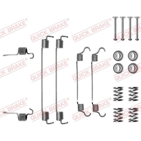 Kit d'accessoires, mâchoire de frein Quick Brake 105-0784 MITSUBISHI