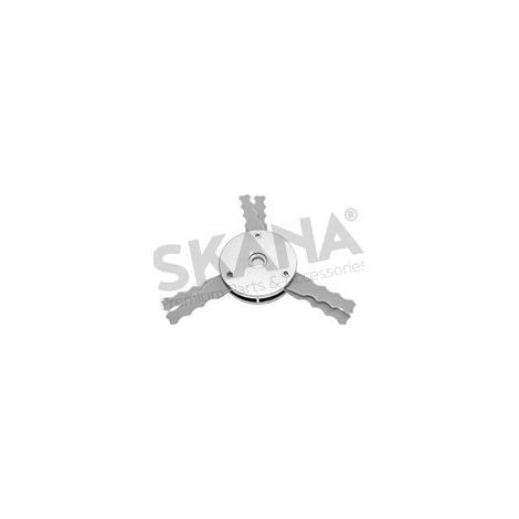 Tête Couteaux Dominator Saw 6 Lames En Dents De Scie, Alu/plastique Adaptée Pour Un Usage Intensif Et Professionnel. Convient Po