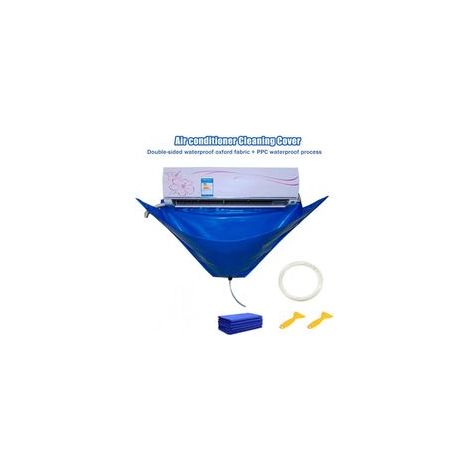 Kit de nettoyage pour climatiseur mural – Tissu Oxford double face imperméable – Résistant aux acides et alcalis – Longueur 106 cm