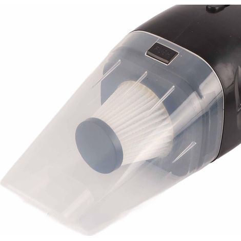 Aspirateur de voiture professionnel portable haute puissance avec fil, noir (1/5)