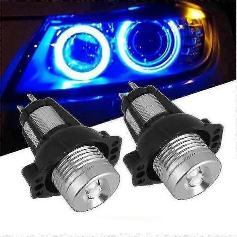 Kit de feux de jour à LED (2 pièces) pour BMW 325i 328i E90 E91 12V bleu (1/5)