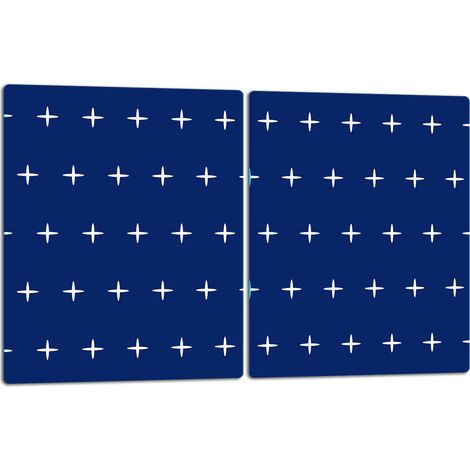 TAGLIERE IN VETRO, PIASTRA 2x40x52 CON MOTIVO (1/5)
