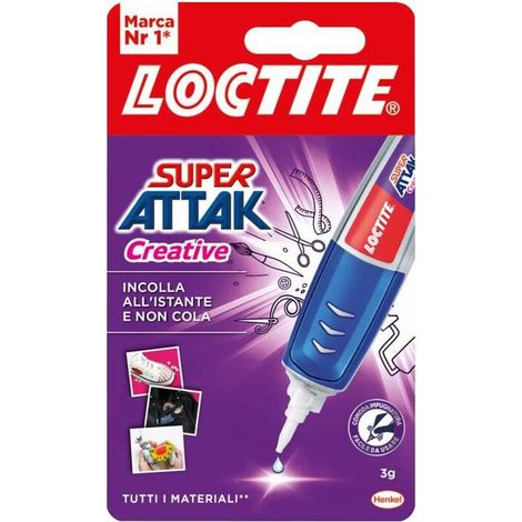 12 x ADESIVO SUPER ATTAK CREATIVE 3 G