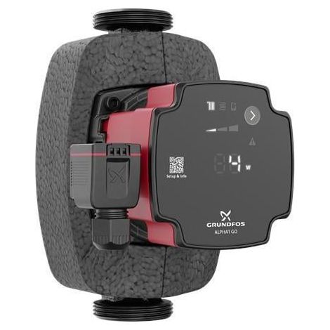 GRUNDFOS Bomba de circulación de alta eficiencia ALPHA1 GO 25-60 180 220-240V 9H DC0 (1/5)
