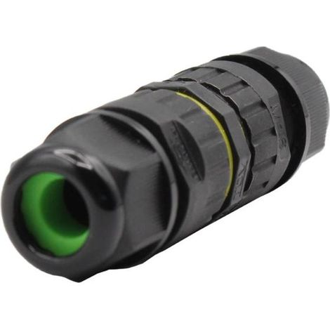 IBERVOIP conector union cable profesional ip68 , Conector profesional estanco IP68 Batterylight Gama proffesional de productos de iluminación y almacenamiento energético dirigi (1/2)