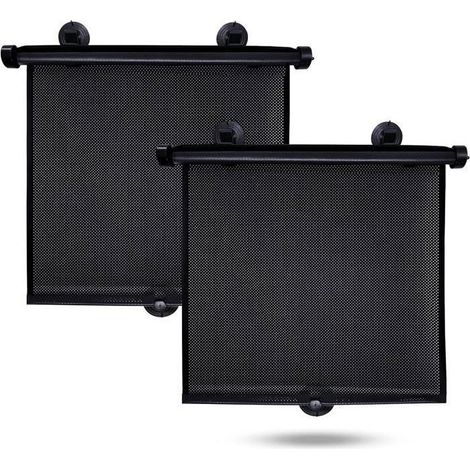 Pare-soleil pour vitres de voiture - Protection Solaire Fenêtre de Voiture - Universel Voiture Pare Soleil pour Vitres Latérales