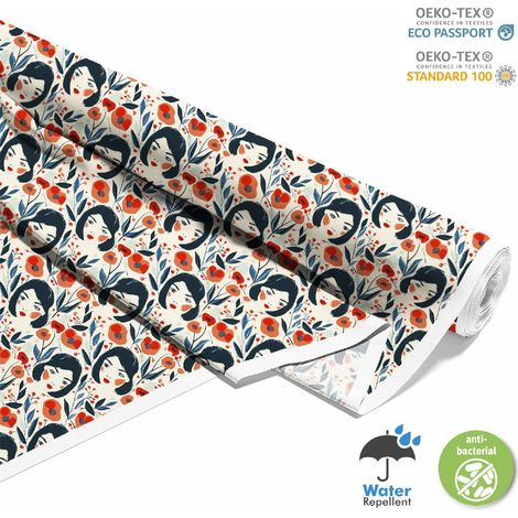 OUTDOOR DEKOSTOFFE OXFORD - Motiv Femini  DX10220