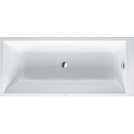 Baignoire rectangulaire 1700x750mm blanc