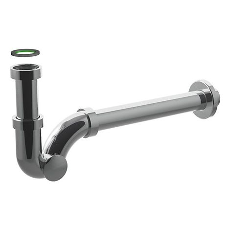 SIFONE ISPEZIONABILE ESSE IN OTTONE Misura: 1"1/4 x 32
