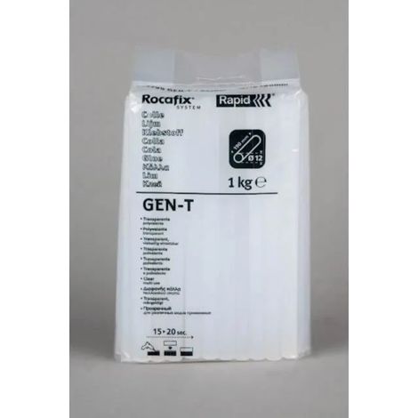 Colla in bastoncino multiuso ø 12 mm trasparente 1 kg - Rapid