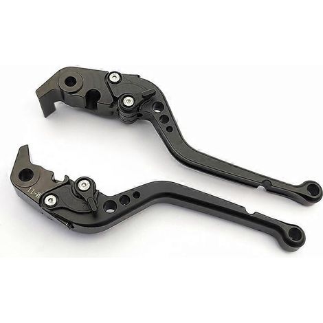 Levier de frein, klaxon et embrayage modifié pour moto KTM RC8/R 2009-2016 (la longue poignée est entièrement noire). (1/5)