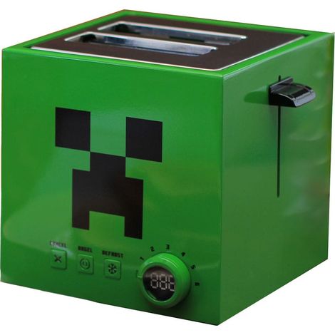 Tostadora ukonic Minecraft Creeper verde 22x21x20 cm