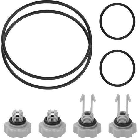 Kit di riparazione O-ring in gomma per pompa filtro a sabbia Intex - Kit di riparazione guarnizioni per pompe per piscina - Ricambi per pompe per piscina (1/5)