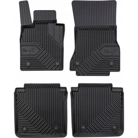 BMW Serie 7 G70 dal 2022- TAPPETINI IN GOMMA VASSOIO 77 (1/5)