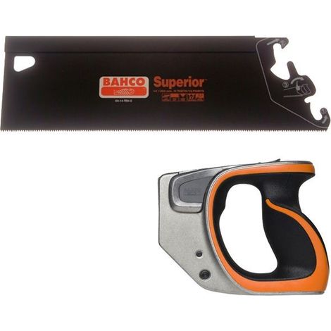 Bahco Ergo Right Hand Saw Handle EX-RM Medium EX-14-TEN-C Ergo Handsaw Fine Cut