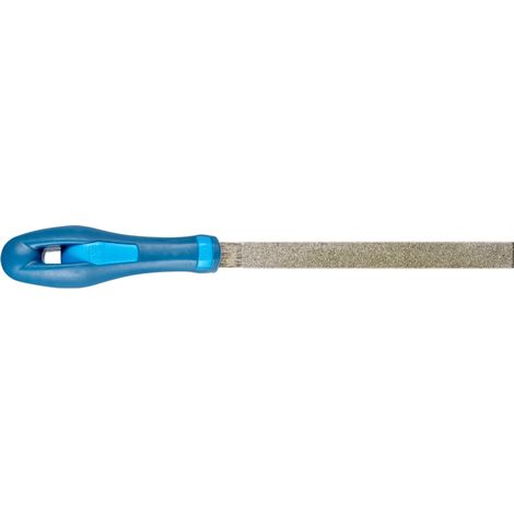 PFERD TOOLS Diamant-Werkstattfeile flachstumpf 150mm D251 (mittel) für harte Werkstoffe GFK/CFK (1/3)