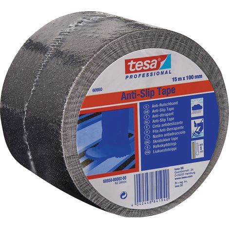 Nastro adesivo antiscivolo 60950 nero L.15 m, B.100 mm Rl.