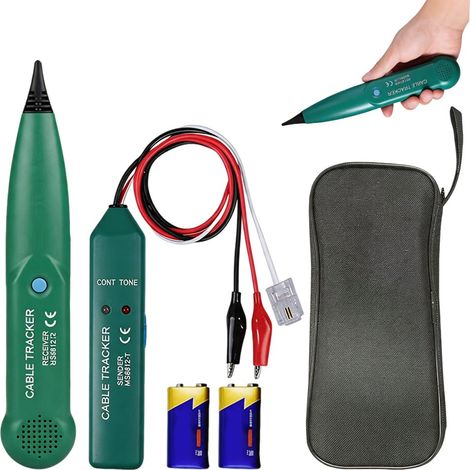 Electric Cable Tracer, Simple to Use Detector Wire Cutter Robot Lawn Mower, Multifunctional Detector Cable Robot Lawn Mower, Portable Electric Cable Detector (1/5)