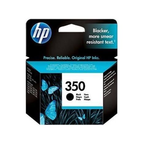 HP 350 - negro - original - cartucho de tinta (1/5)