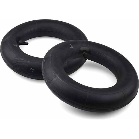 Chambre à air 4,80/4,00-8 pouces avec valve droite – pour brouettes, poussettes, diables, tondeuses à gazon, souffleuses à neige, générateurs, etc. (1/4)