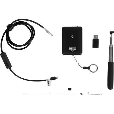 KS Tools - Vidéoscope Wifi avec sonde  Ø 5,5 mm 0° HD, 8 pcs - 550.7510 (1/5)
