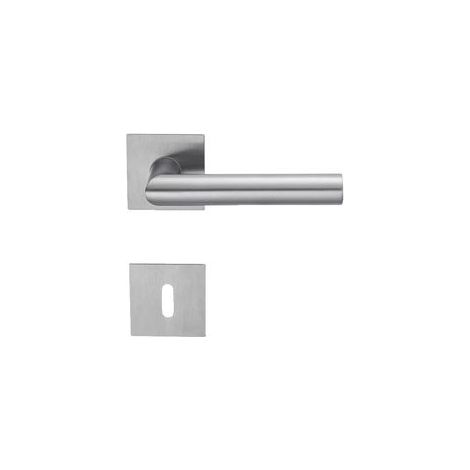 Ein Paar selbstklebende, flache Giebeln/Rosetten mit quadratischem Schlüssel l 7mm/35-45mm amsterdam inox f69 3478448