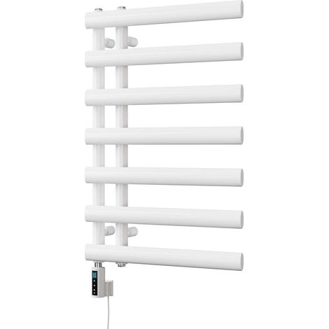 Elyan - White Electric Towel Rail H766mm x W500mm 300w Thermostatic WIFI (1/3)