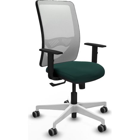 Chaise de bureau piqueras y crespo Zulema noir mousse haute densité (1/2)