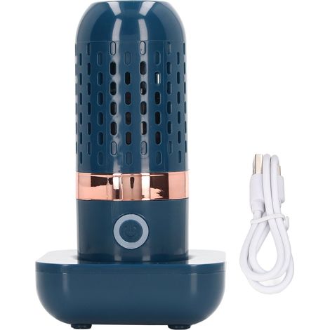 Purificateur d'aliments USB rechargeable pour fruits, riz et viande, forme capsule, lave-légumes automatique domestique.