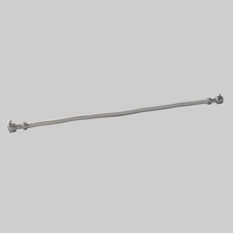 Tige flexible 8 x 8 mm en inox pour clapet d'air 500 mm (1/2)