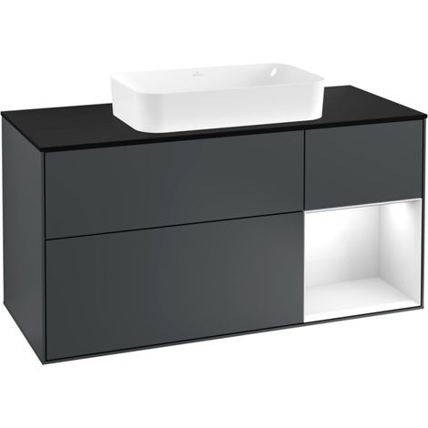 Villeroy & Boch F302GFHG Meuble sous-lavabo Finion F30