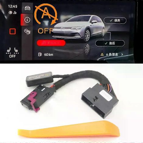 Automatisches Start-Stopp-System-Abschaltgerät, Steuerkabel, Sensorkabelstecker, kompatibel mit Seat Cupra und Mentor Leon Mk4 (2020–2024) (1/4)