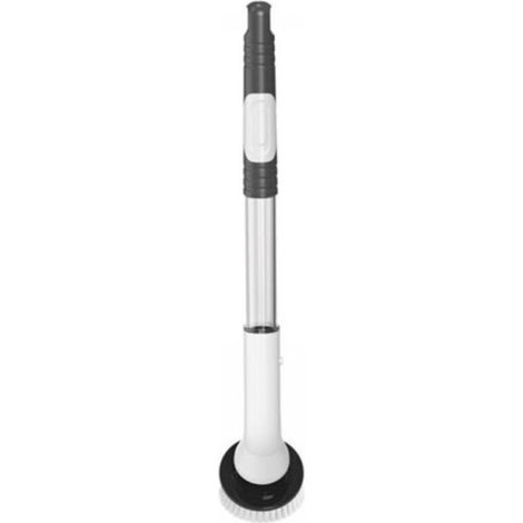 Brosse de nettoyage électrique rotative, brosse de nettoyage de douche sans fil avec poignée réglable, adaptée au nettoyage des baignoires, des joints de carrelage, des lavabos, des voitures, etc (1/5)