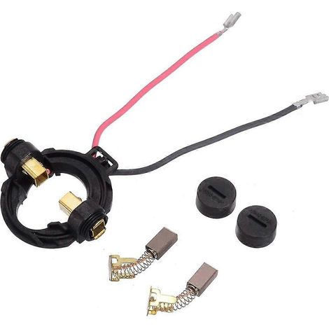 1 paire de brosses + support + capuchon pour HITACHI 328202 334696 G18DSL G18DL