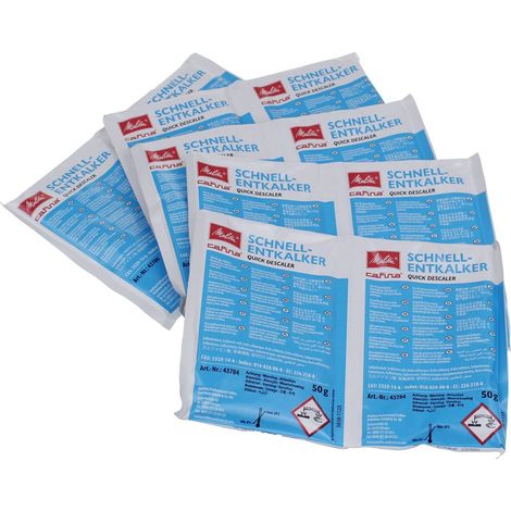 Melitta professional - schnell-entkalker 10 x 50gr - 43784 - 4024472437849