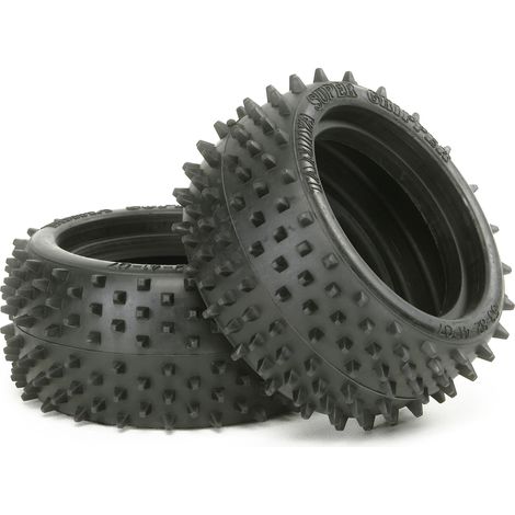 Tamiya 300053084 - Pneumatici Square-Spike 60/29, 2 pz.
