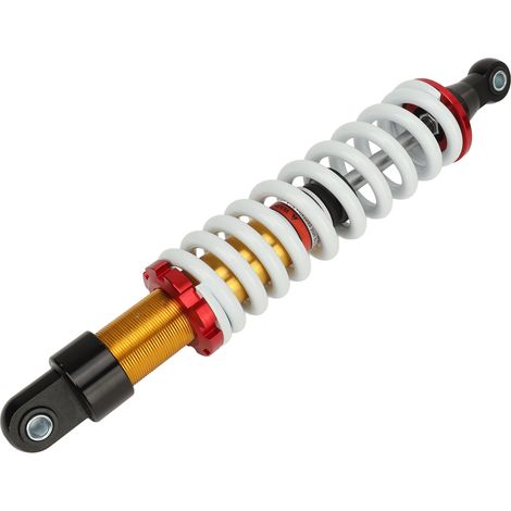 Amortisseur de moto, entraxe de 380 mm, amortissement réglable, pour motos tout-terrain et quads de 90 à 250 cm³ (1/5)