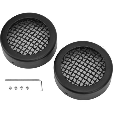 de 2 protections de clignotants de moto en fer de rechange