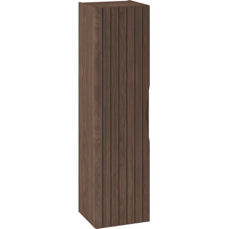 Columna de pared Siena madera y negro (1/4)