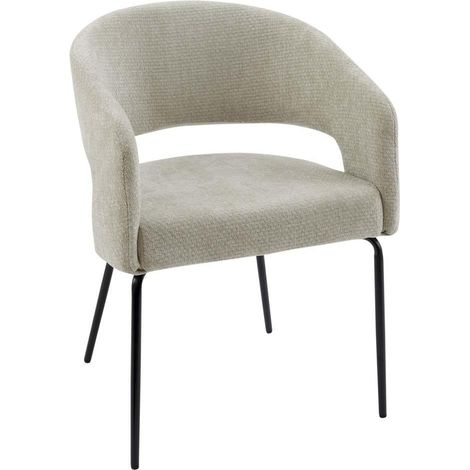 ANDREA HOUSE MU74107 Silla Tapizada Mila 56x56x82 CM - ref: MU74107 (1/2)