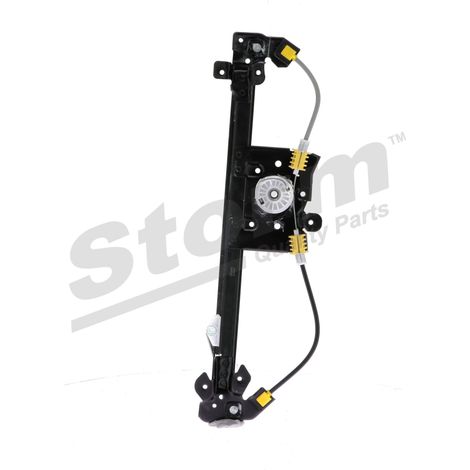 Mécanisme de lève-vitre arrière droit compatible Opel 5140016 (1/4)