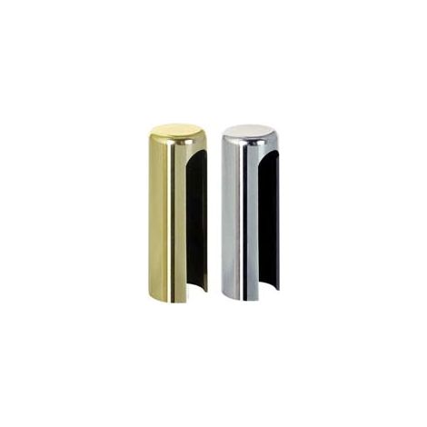 COPERTURA PER CERNIERA MOD.3D- - ø mm.16x48h. argento (E01151.16.21) - 8 pezzi AGB