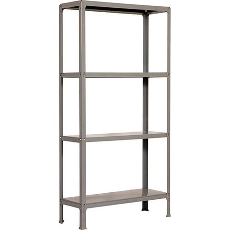 Simonrack Scaffale in metallo grigio 4 ripiani 100 kg