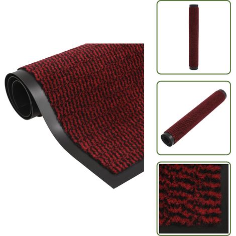 Paillasson touffeté 60x150 cm Rouge - Tapis D'entrée - Paillasson Intérieur - Tapis Extérieur - Porte D'entrée - Décoration Intérieure (1/5)