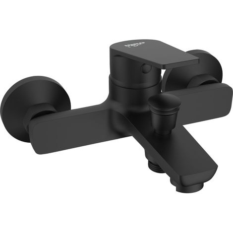 Miscelatore Vasca Serie Milton Nero Opaco (1/2)