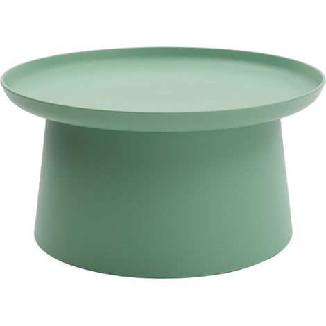 Tavolino Rotondo Polipropilene Verde (1/3)