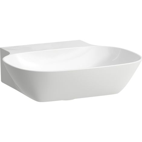 LAUFEN INO lavabo con enjuague manual, sin agujero para grifo,