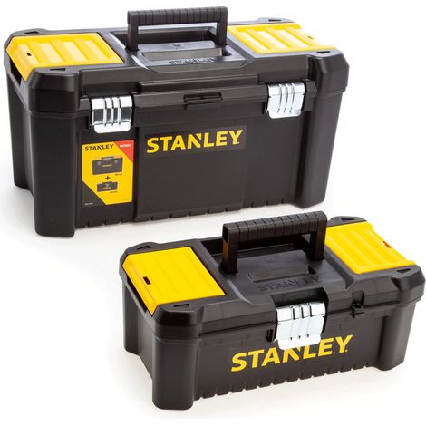 STANLEY® Hand Tools Essential Toolbox Bonus Pack 32cm (12.1/2in) & 48cm (19in) (1/4)